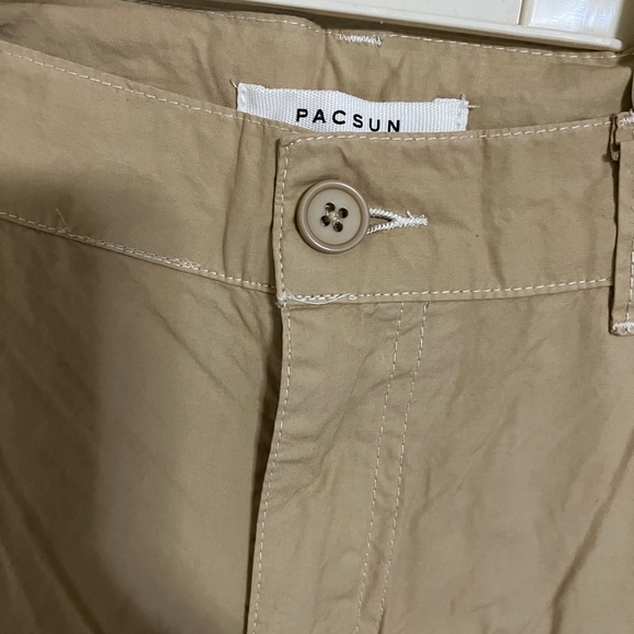 PacSun Tan 90’s Cargo Pants - Picture 5 of 7